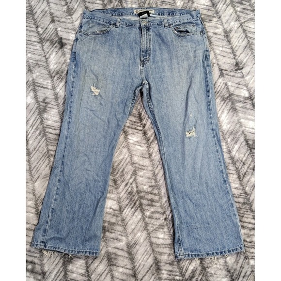 Harley-Davidson Other - Harley Davidson Jeans Men's 42 X 29 Relaxed Straight Loose Denim Distressed